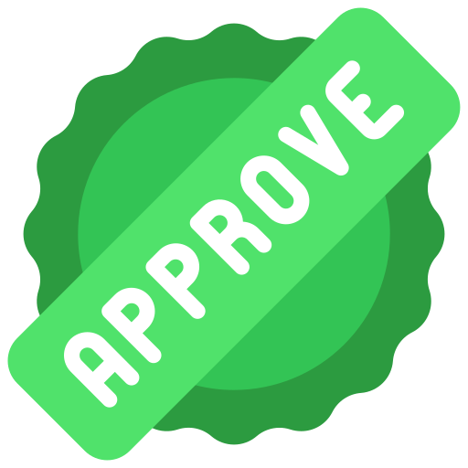 Order approval icon