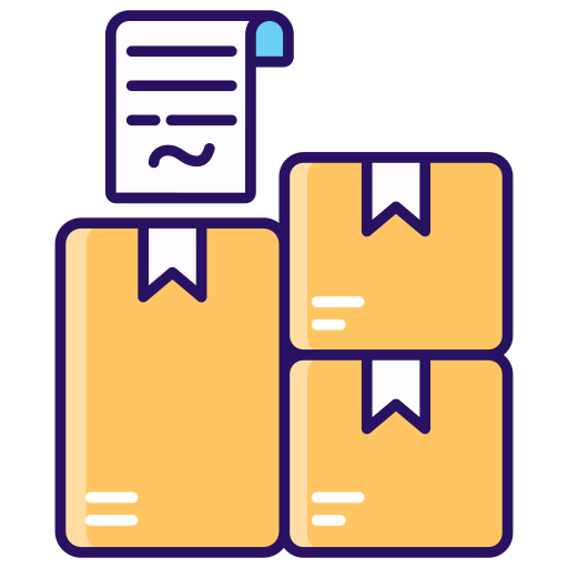 Handling and packaging icon